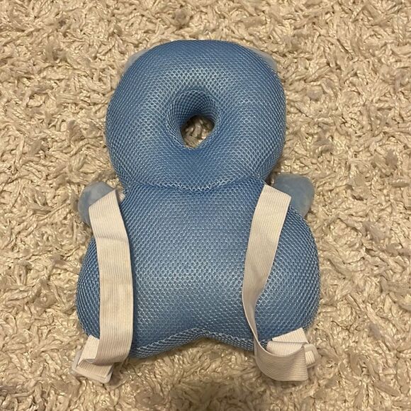 Baby Toddlers Protective Safety Head Cushion Pad - Blue Teddy Bear - Picture 4 of 4